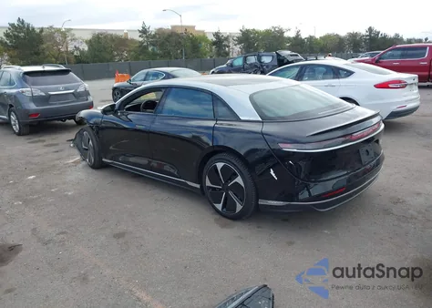 2025 Lucid Air Grand Touring z USA, uszkodzony, nr VIN 50EA1GBA6SA008368